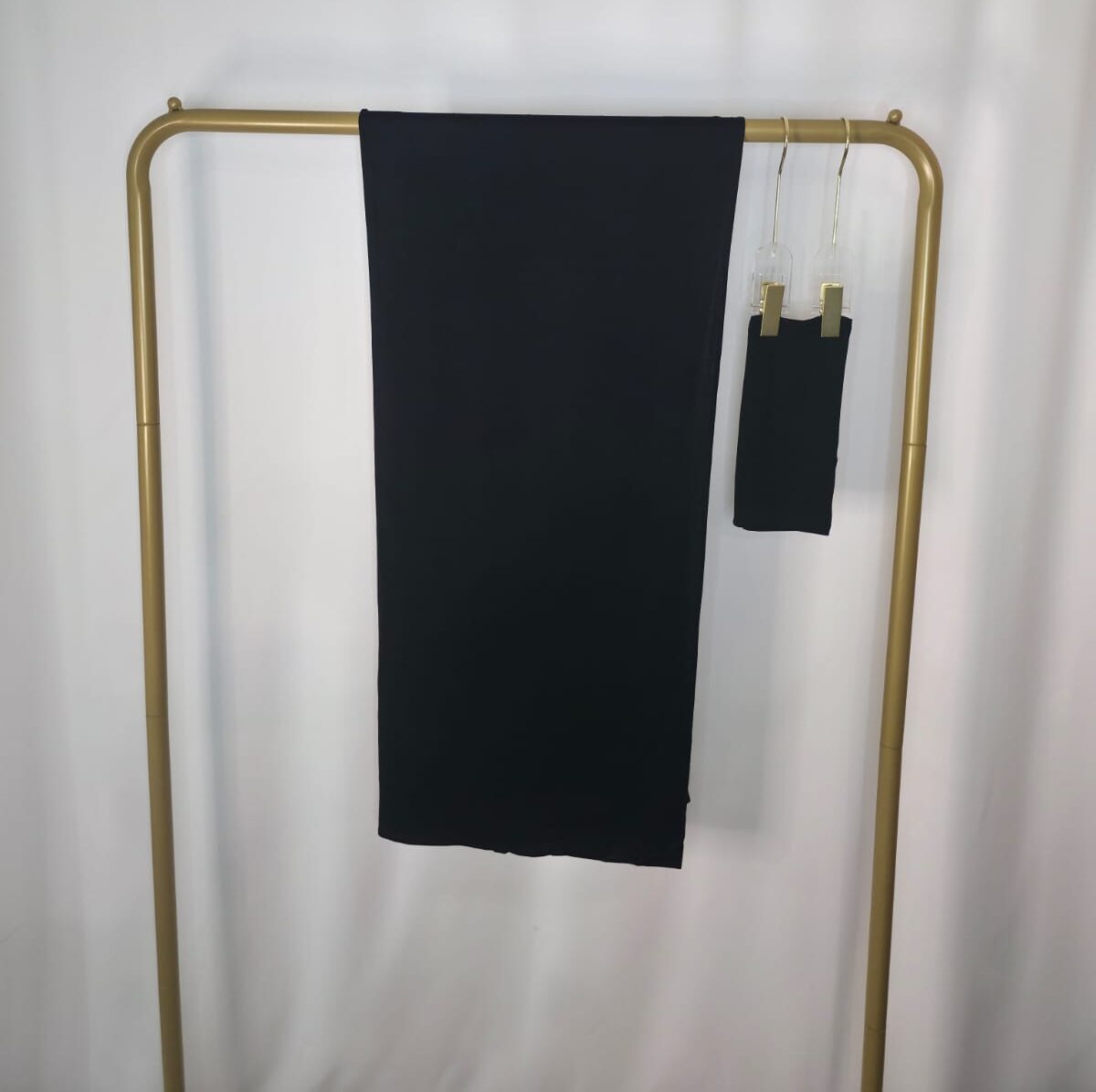 Midnight Black Jersey Set